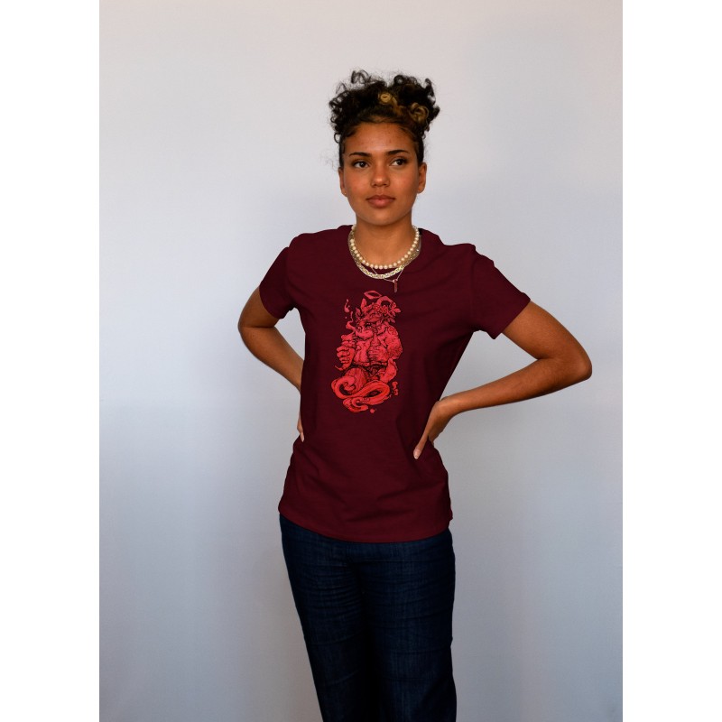 Tshirt femme wine Vino Veritas