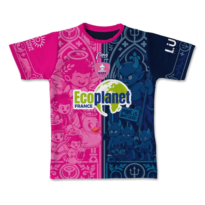 Maillot de match Baby Nyn's 2026-2027 Ange et Démon face