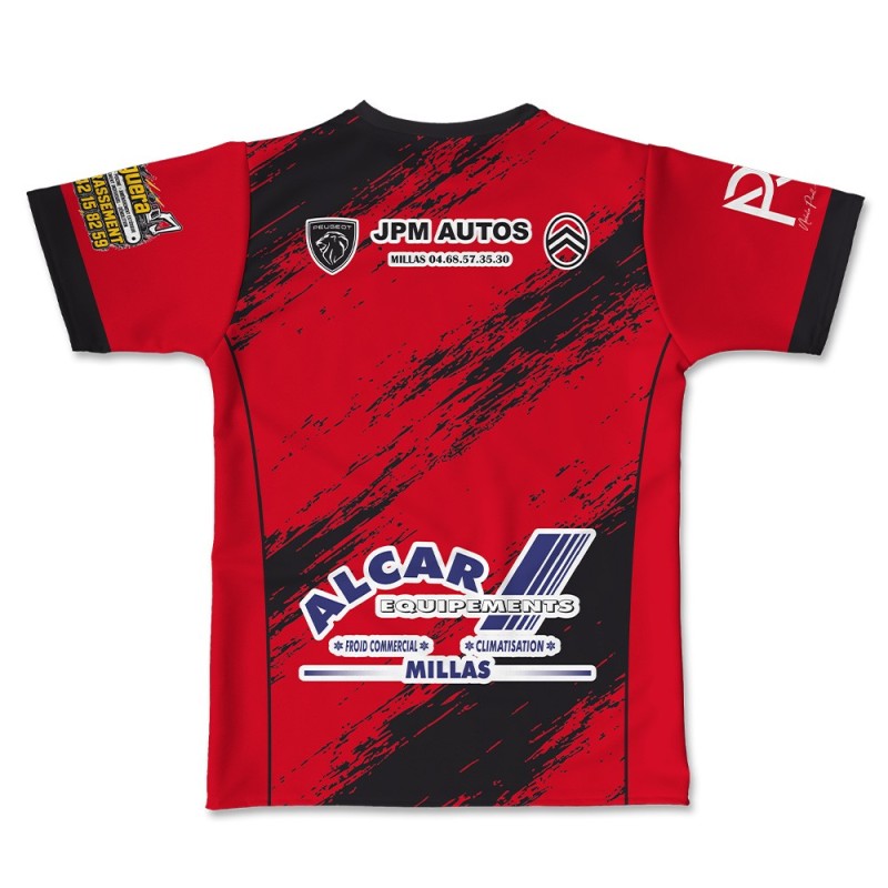 Maillot Effective US Millas 2026-2027 Séniors Première dos