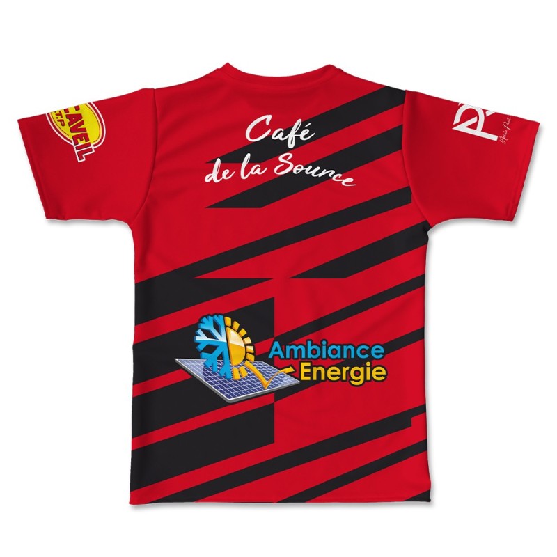Maillot réplica US Millas 2025-2026 Séniors Première dos